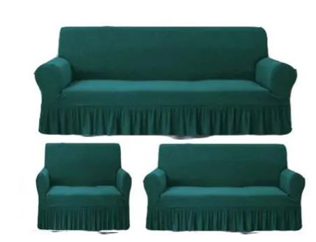 GREEN TURKISH STYLE Sofa Covers Imported Quality