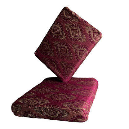 5 Seater Sofa Gaddi Set Covers - Jacquard Sofa cover 10 Piece Sofa Gaddi covers