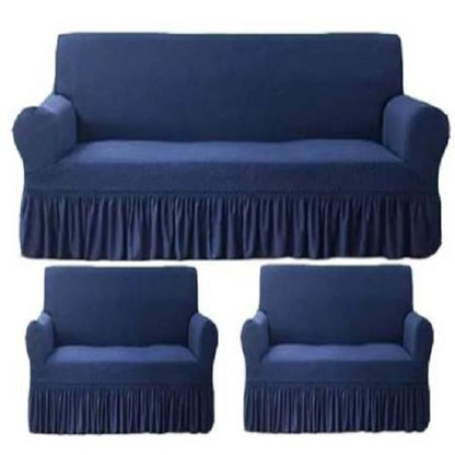 NAVY TURKISH STYLE Sofa Covers Imported Quality
