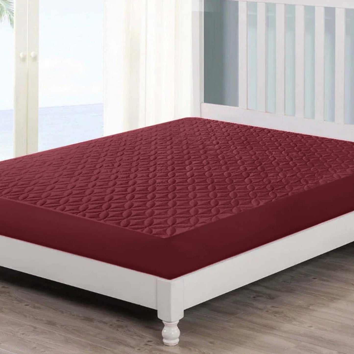 Double Bed King Size Quilted Waterproof Mattress Cover